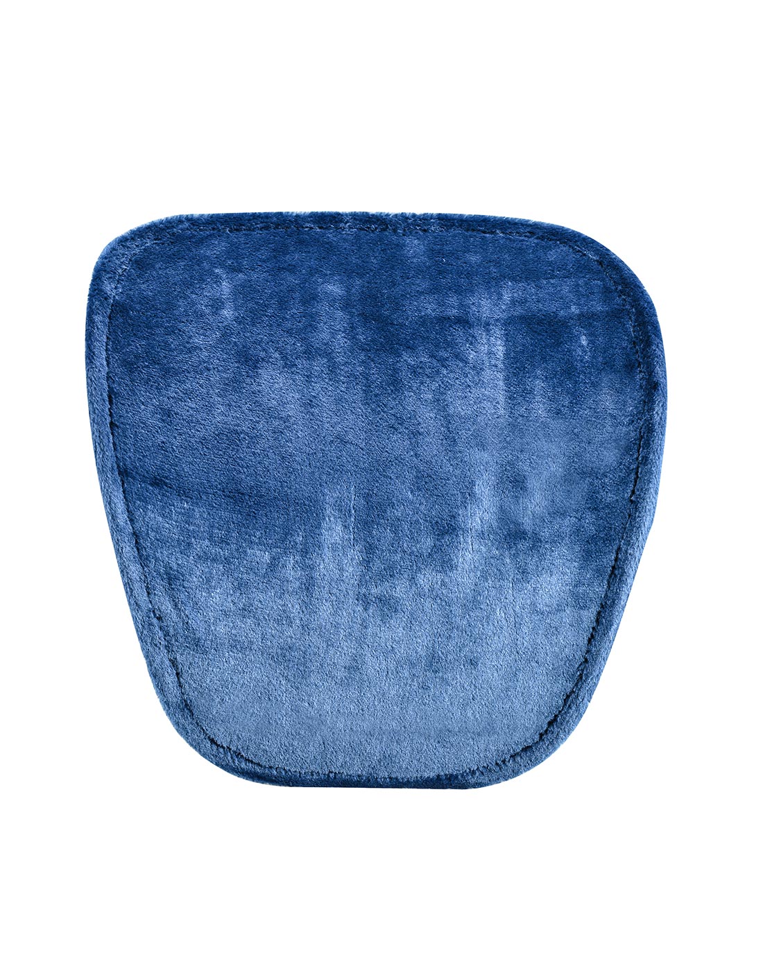 方片毛绒腰靠(蓝色)