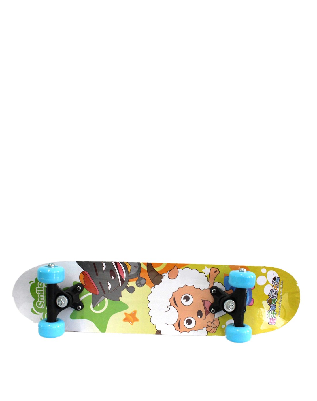 迪士尼 喜羊羊儿童单翘滑板(蓝轮)