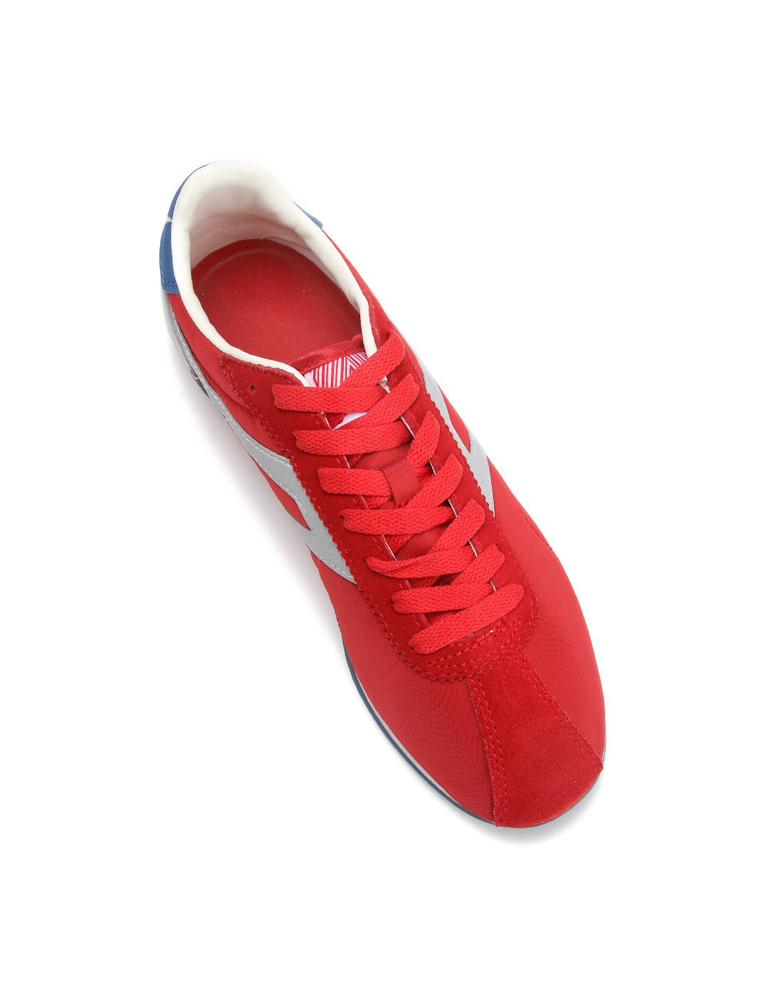 运动鞋夏日特惠馆——大码馆安踏 男款深红色休闲鞋 潮流魅力11428811