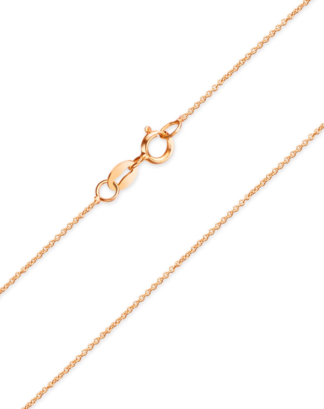 彩18k黄金au750工艺金项链02230400012锁骨链圆十字(1.32克)