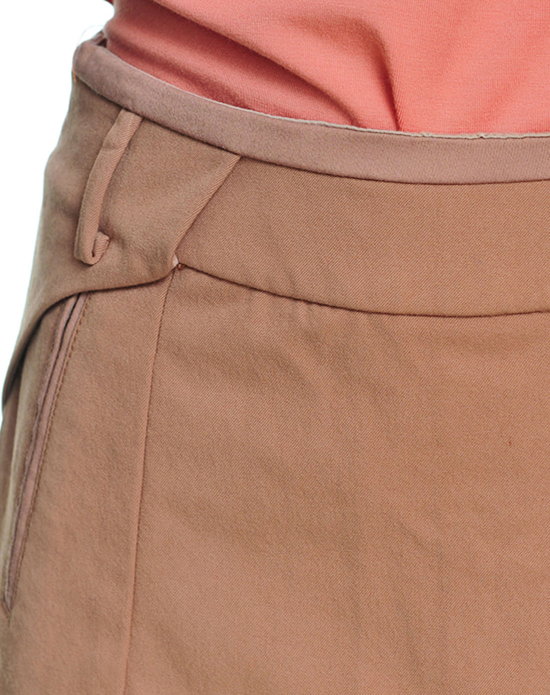 浅赭红色都市潮流短裤裙