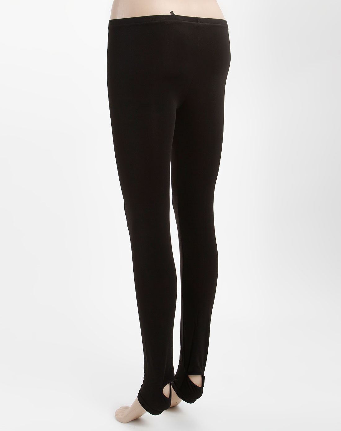 黑色踩脚裤袜