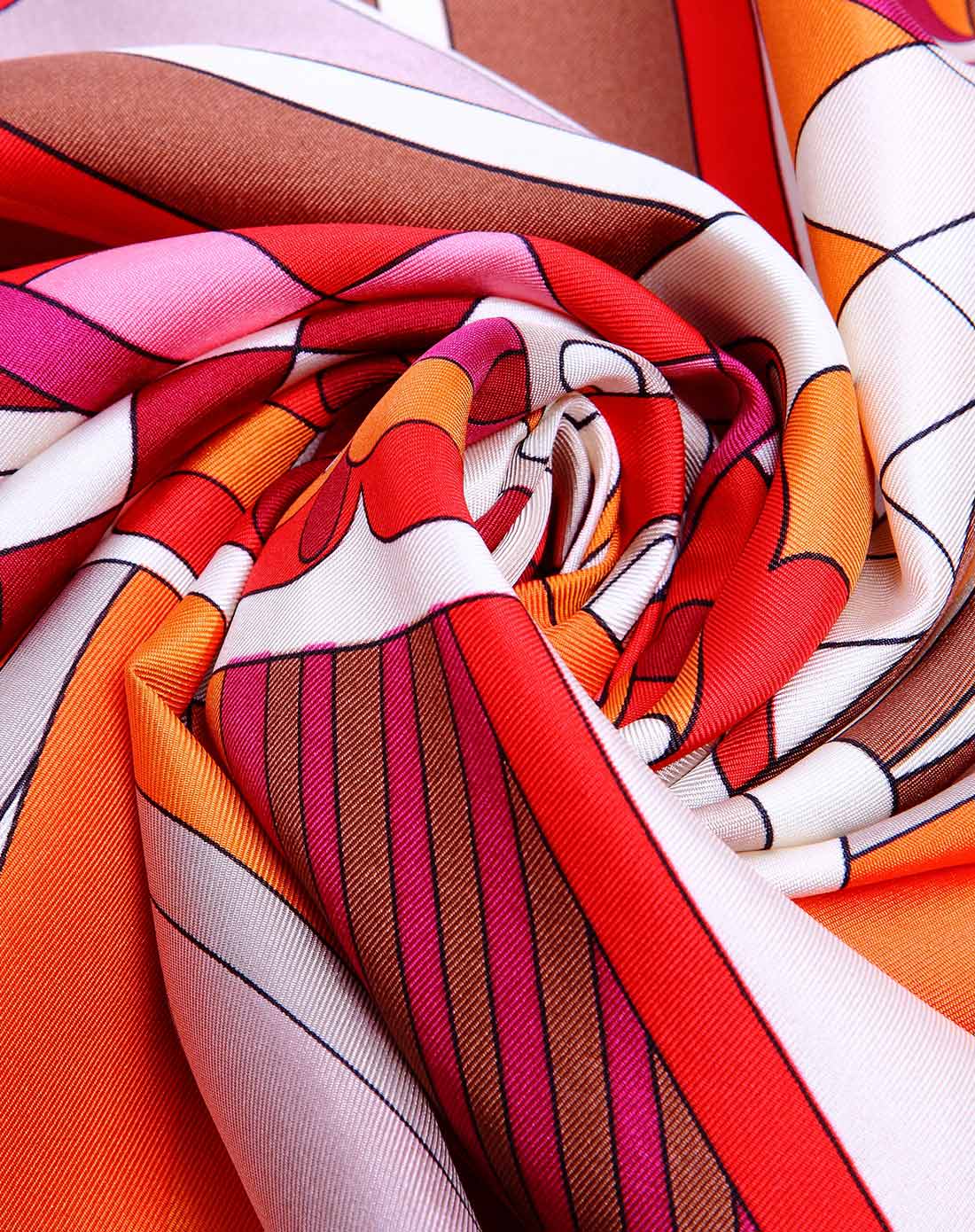 丝带柔情丝巾红色