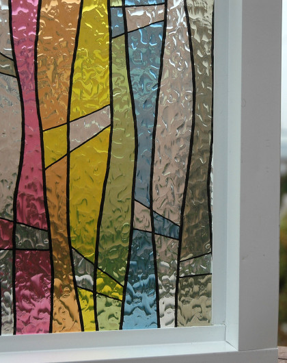 时尚彩色静电玻璃贴/2m