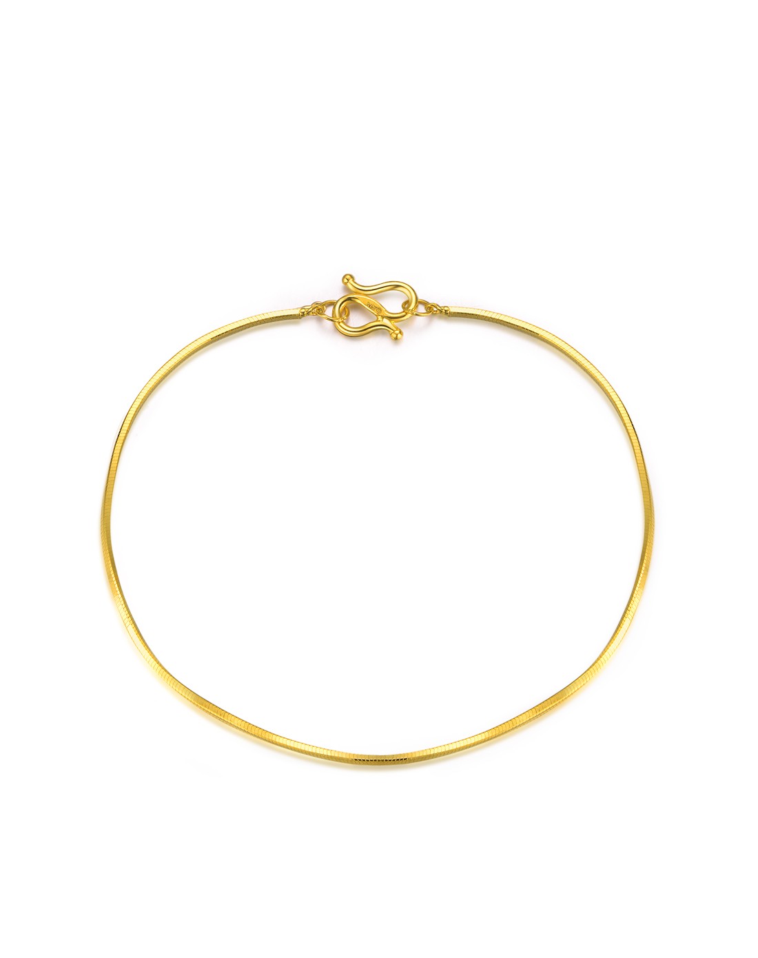 中国黄金珠宝专场-千足金蛇骨手链3.93g