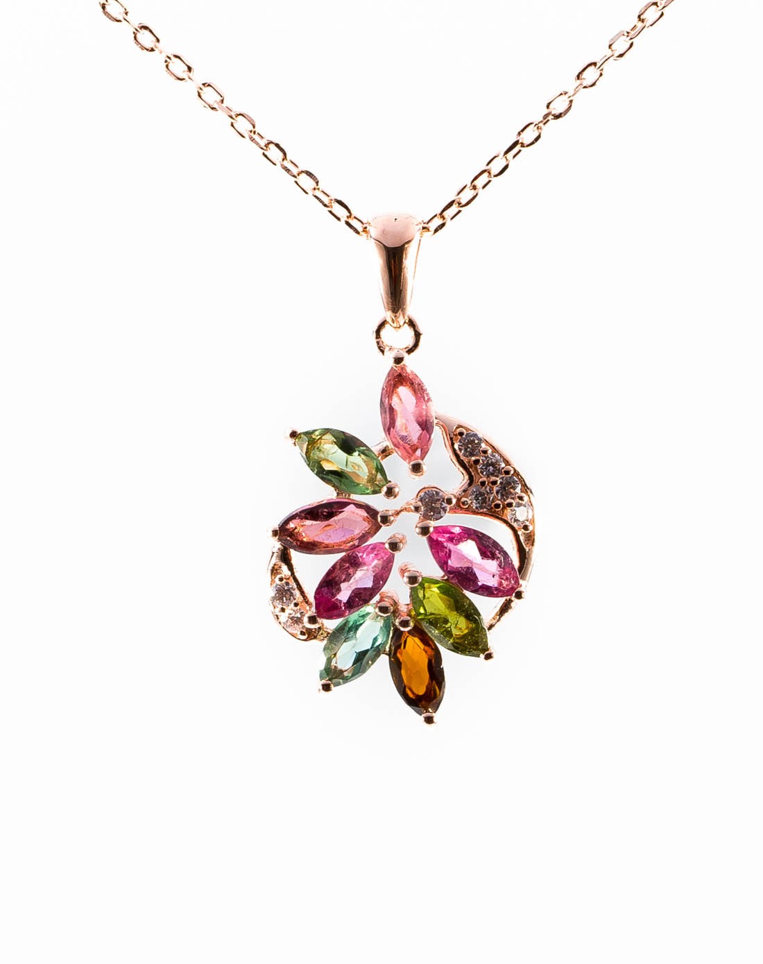 泰金嘉taijinjia珠宝饰品专场-1.9克拉天然碧玺吊坠送项链