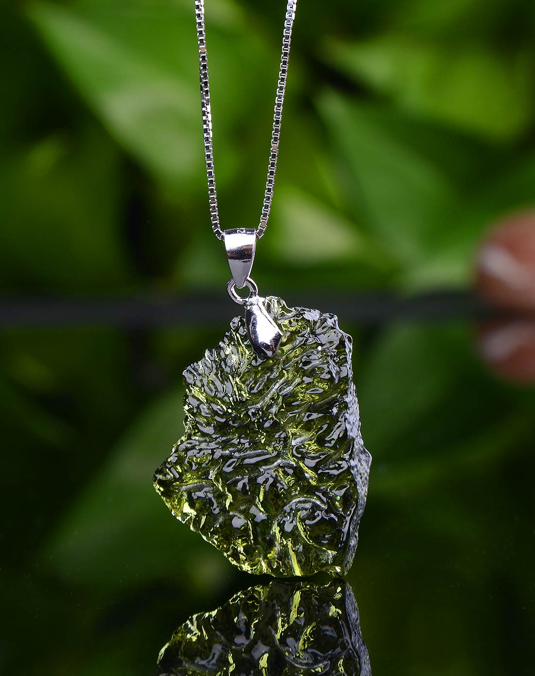 卓凡珠宝顶级超透捷克绿陨石随行吊坠(附证书)zf30360_唯品会