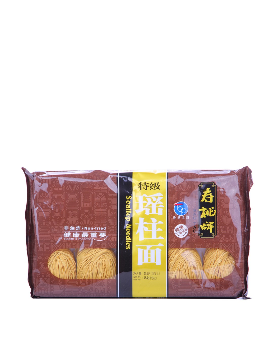寿桃牌 正品官方授权排装瑶柱面幼条454g