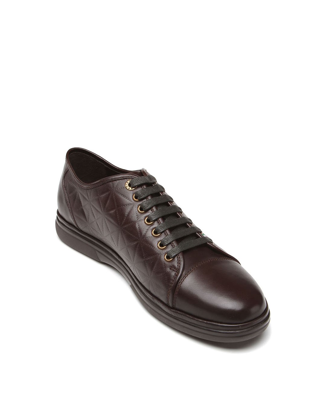 意大利纯进口 男款棕色舒适牛皮商务休闲鞋