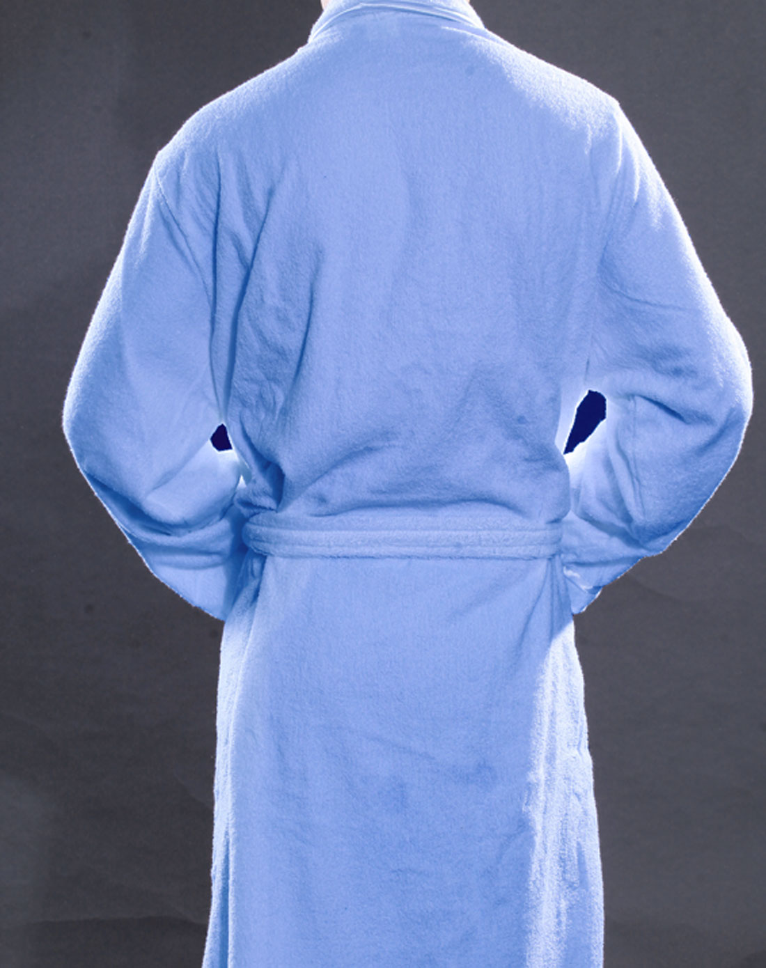 新丝丽 纯棉浴衣*蓝色