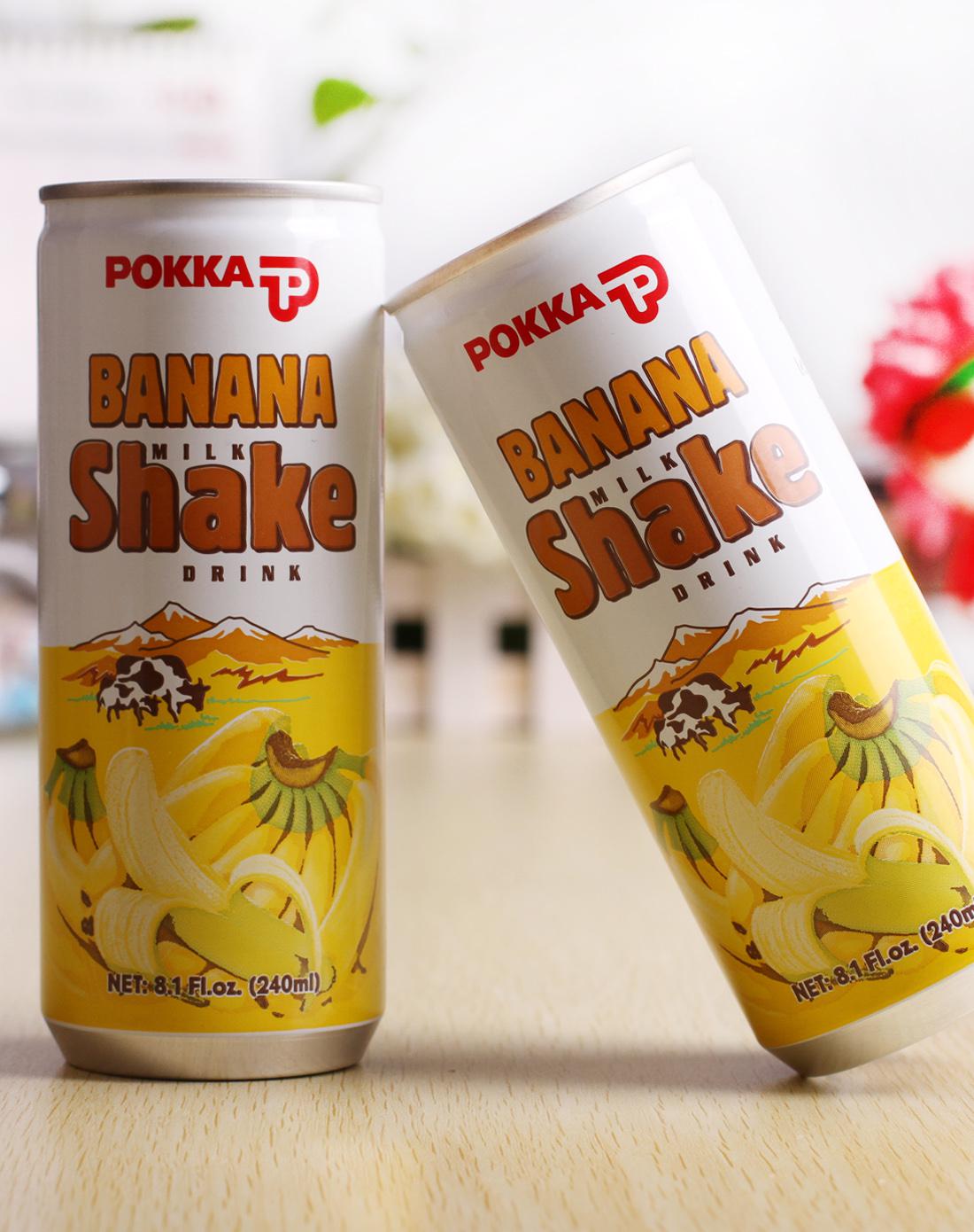 pokka 泰国香蕉牛奶饮料6瓶装