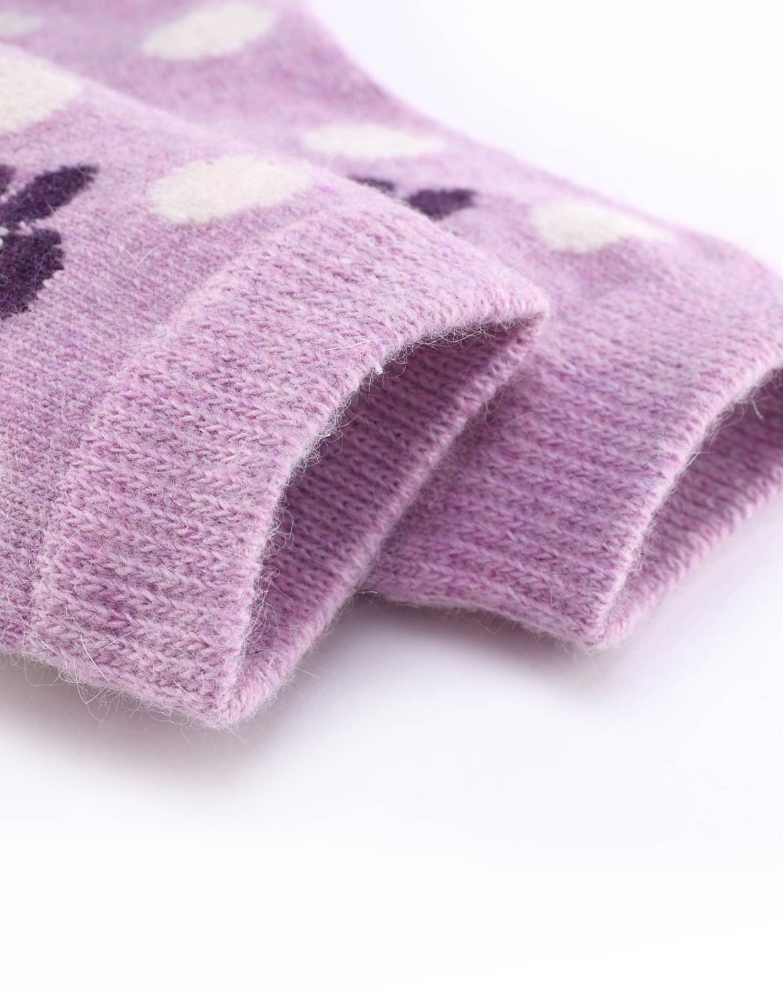 女童混色太阳花棉袜12双装