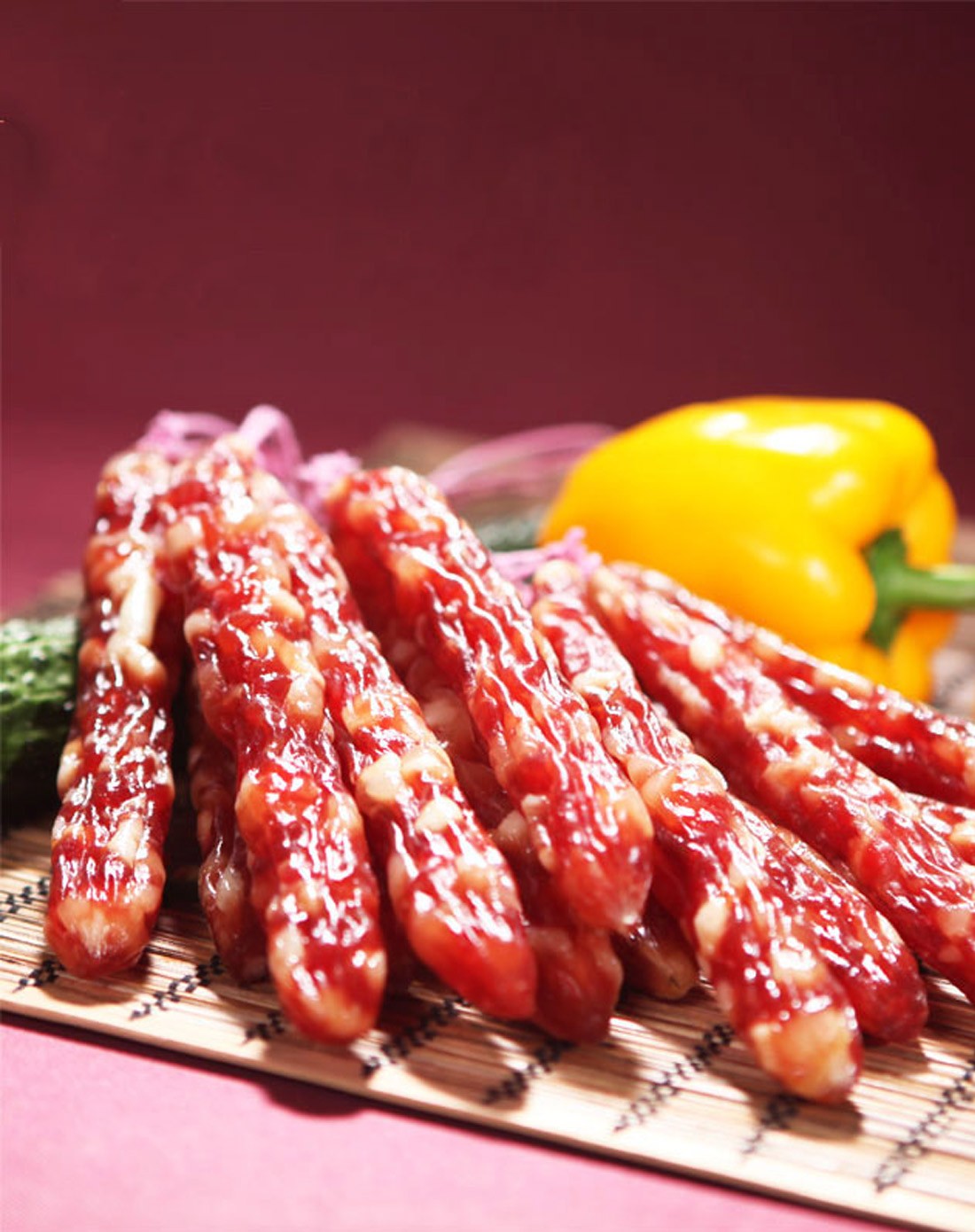 皇上皇 土猪腊肠500g包装 广式香肠7分瘦