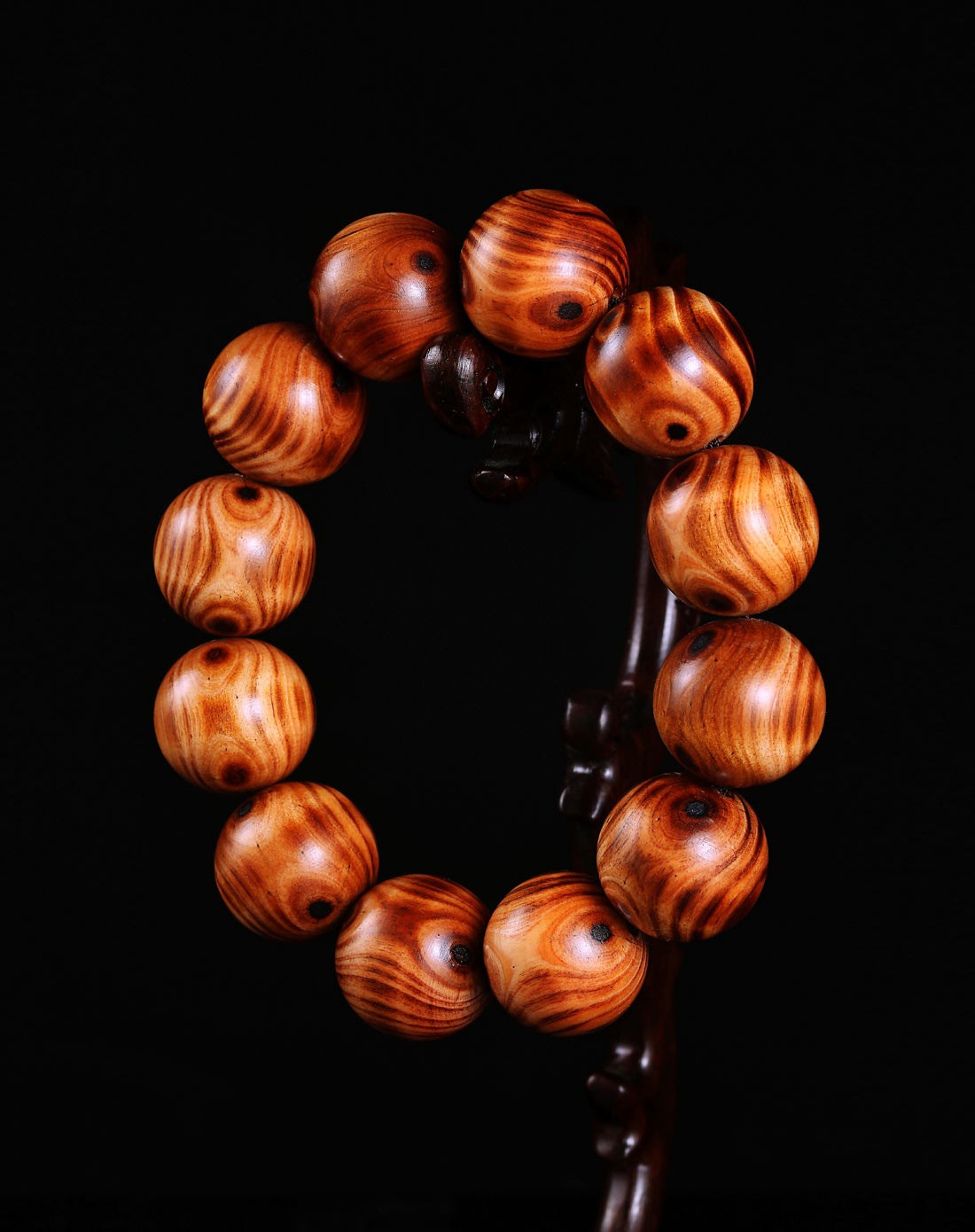 柏诗翠饰品移动端专场象牙木对眼手串20mmvbc108179_唯品会