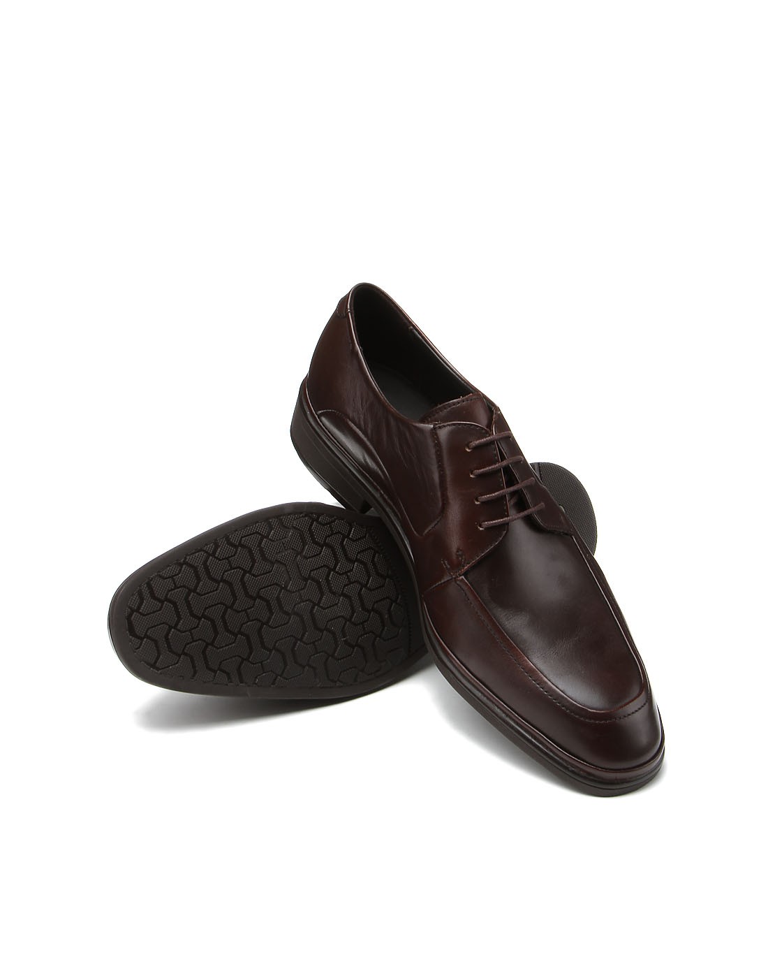 迪宝·阿治奥tibao·aucheho 男款咖啡色商务正装绑带皮鞋