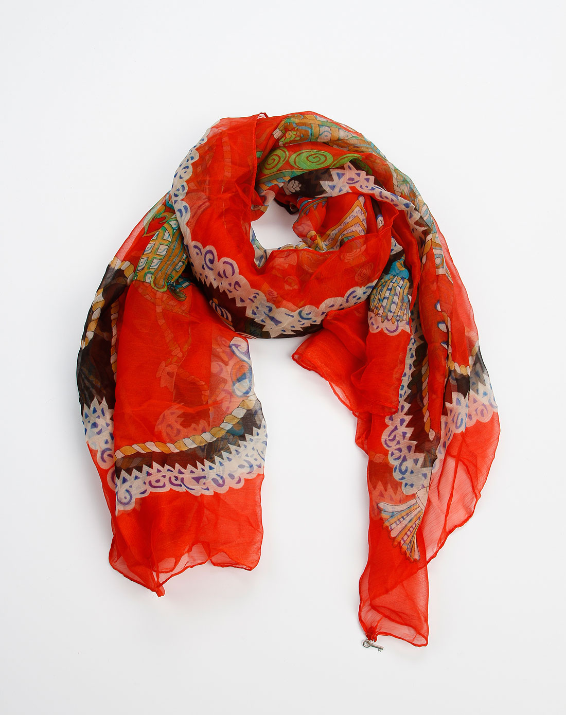 b&balos配件专场多色休闲印花围巾s4271061_唯品会