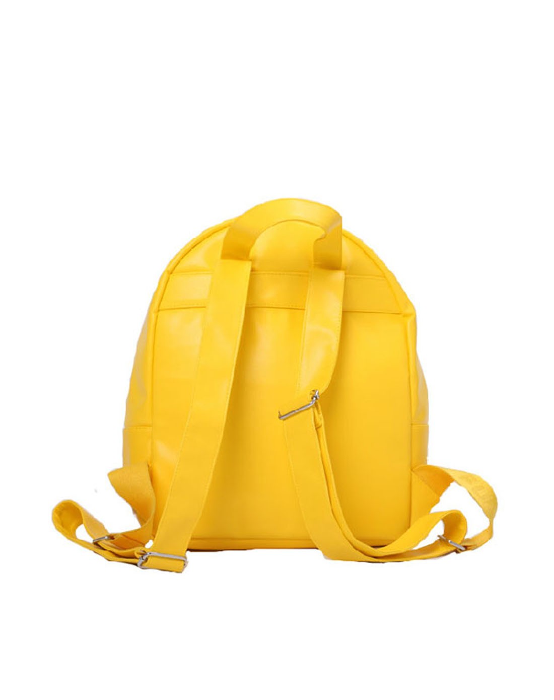 duck小黄 3d双肩包 pu黄色