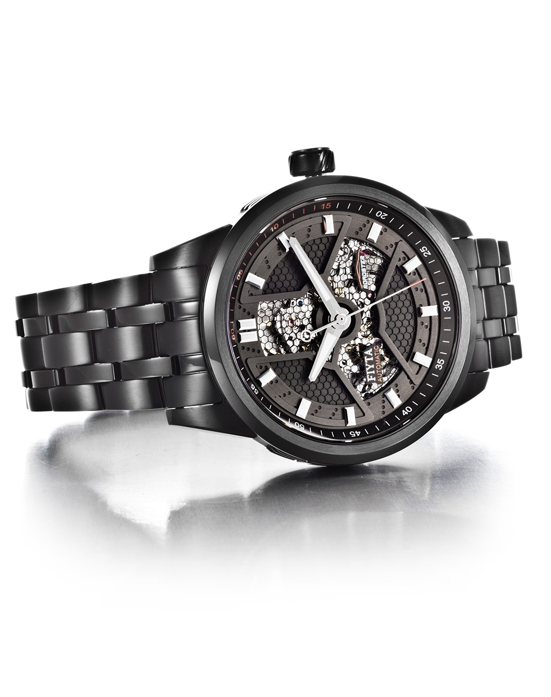 飞亚达fiyta手表专场 > 【单身男女2】电影古天乐佩戴同款炫黑机械男