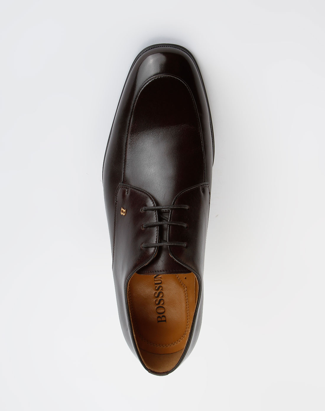 男款咖啡色时尚简约皮鞋