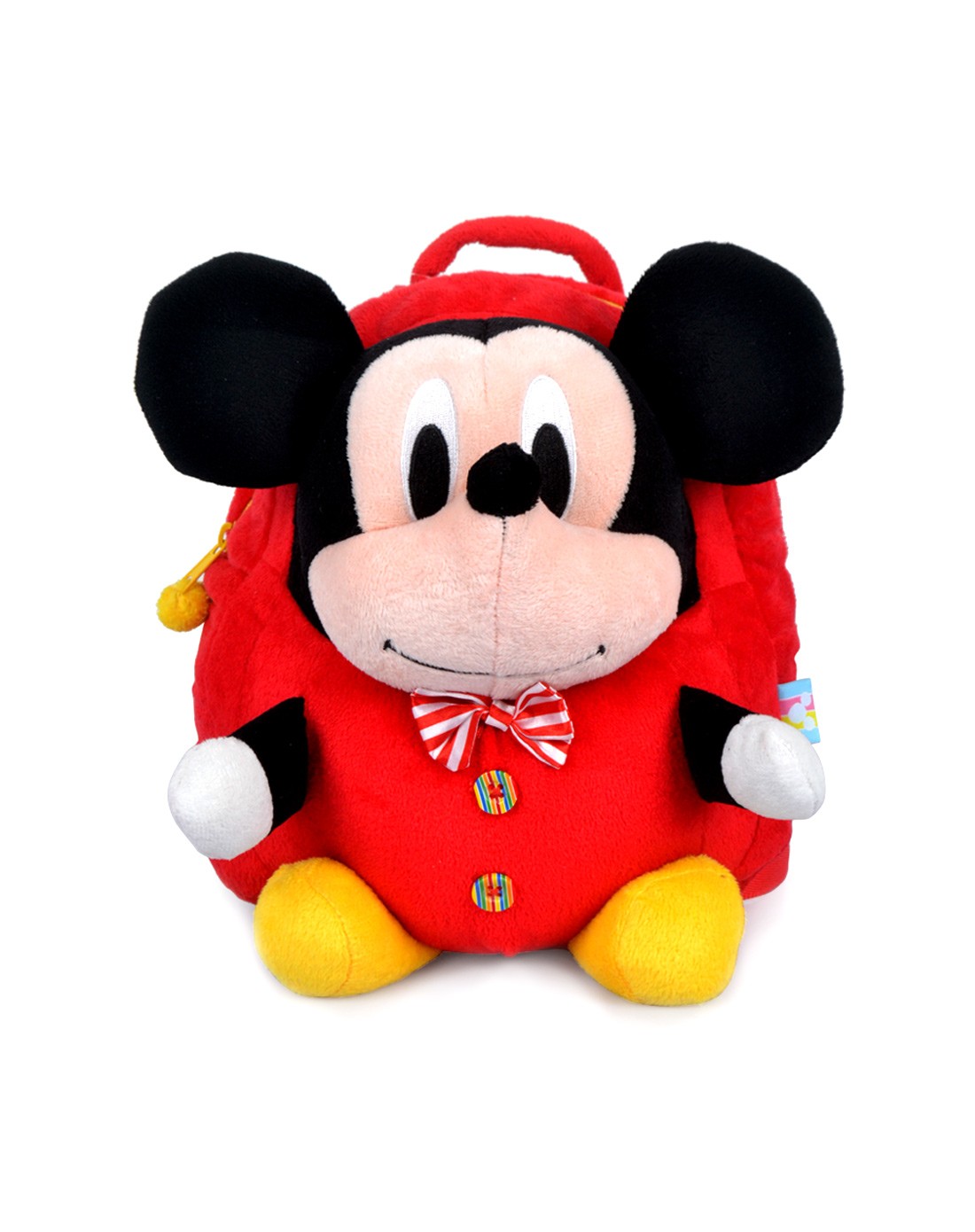 迪士尼女童红色毛绒米妮幼儿装饰包
