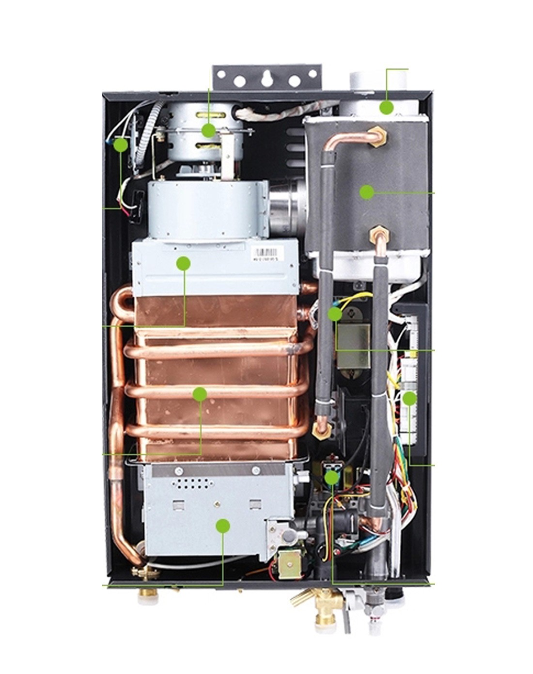 > 一级能效冷凝热恒温热水器 12l