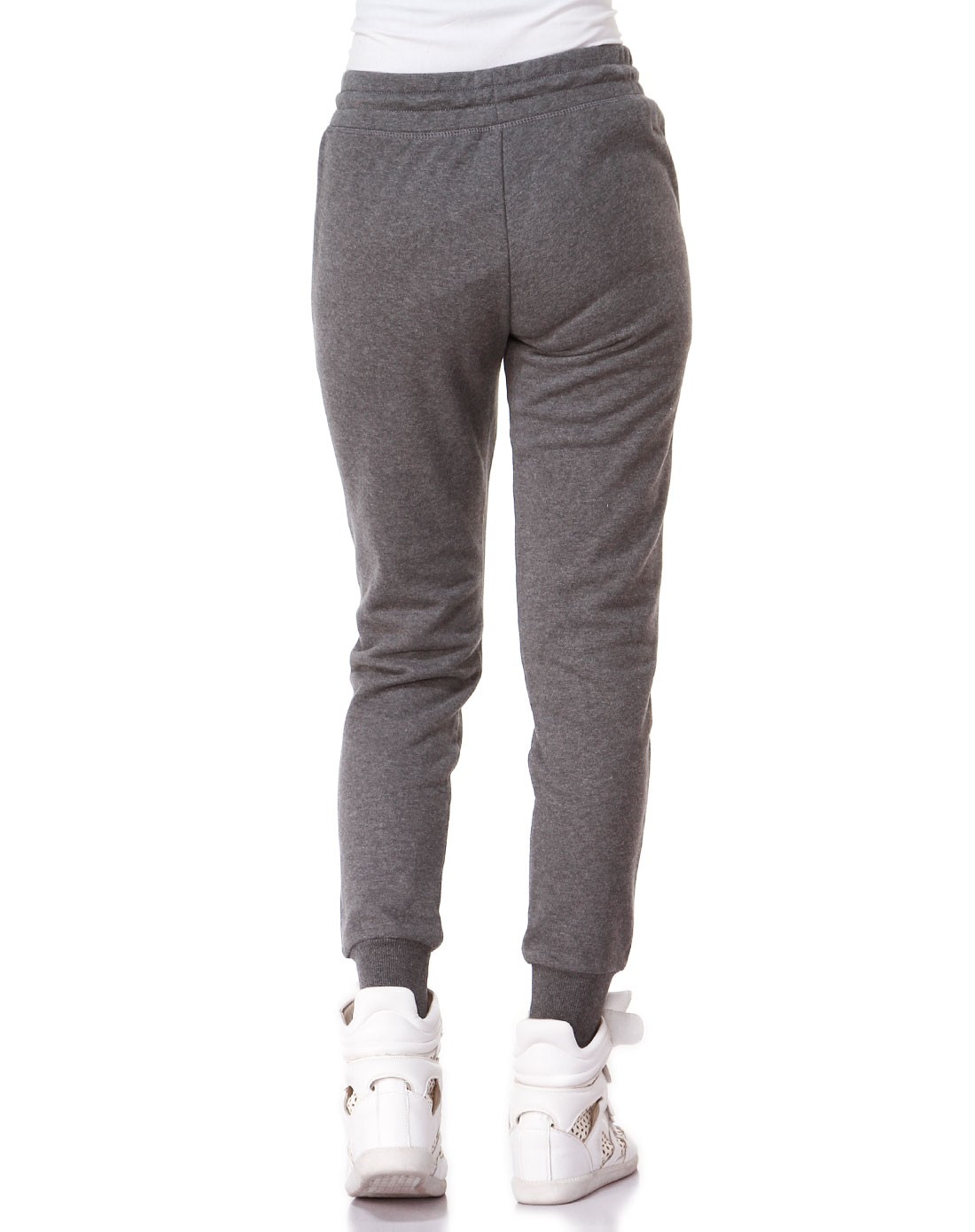 女款深花灰色运动长裤 舒适透气柔软