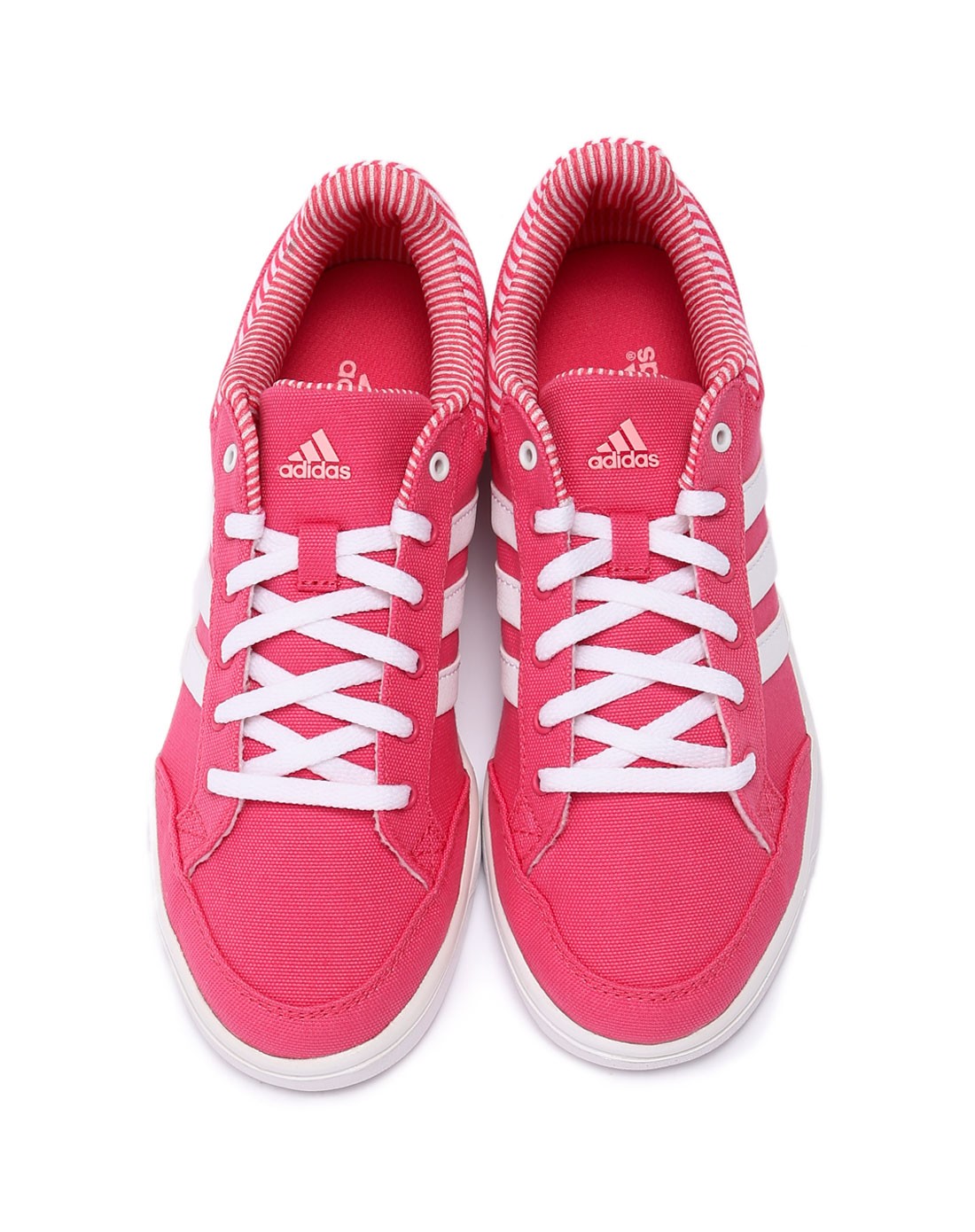 阿迪达斯adidas女士新品专场-女款粉色网球鞋