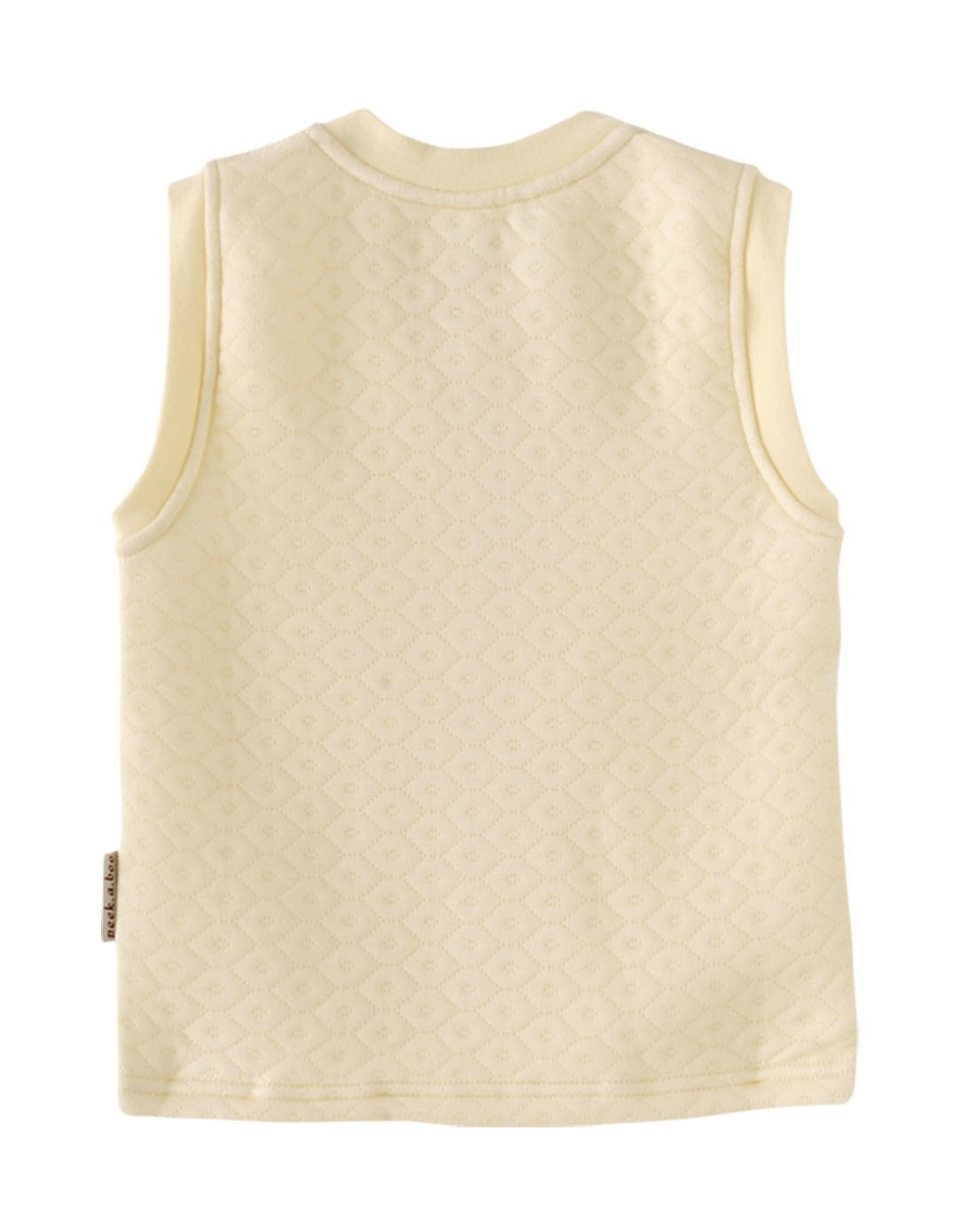 中性黄色竹纤维背心