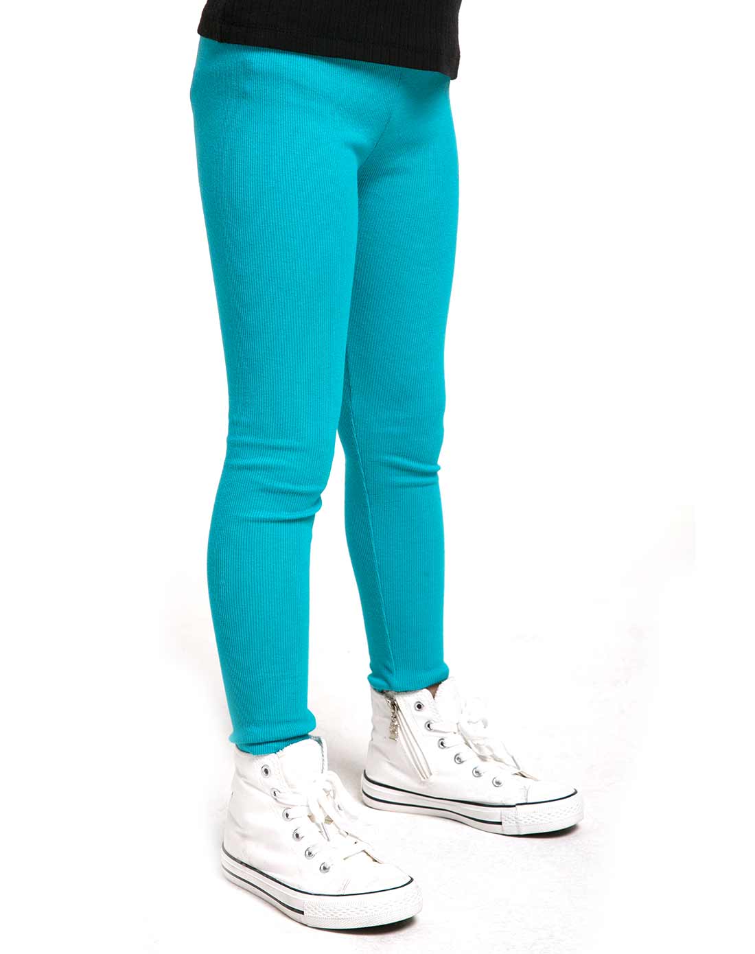 [特惠]女童翠兰色秋冬打底裤