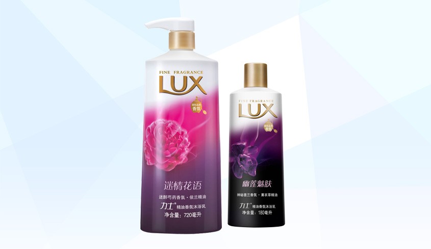 持久留香 力士沐浴乳迷情花语720ml 沐浴乳幽莲魅肤180ml ,国际顶级