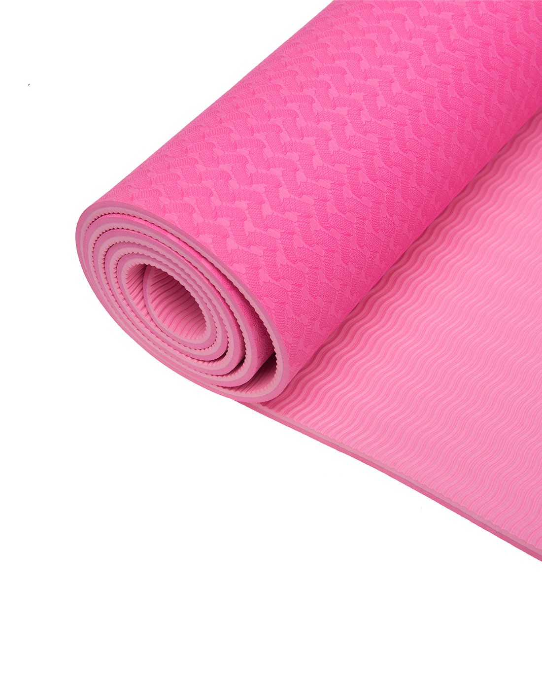 中性款芙蓉粉色瑜伽垫 专业环保舒适