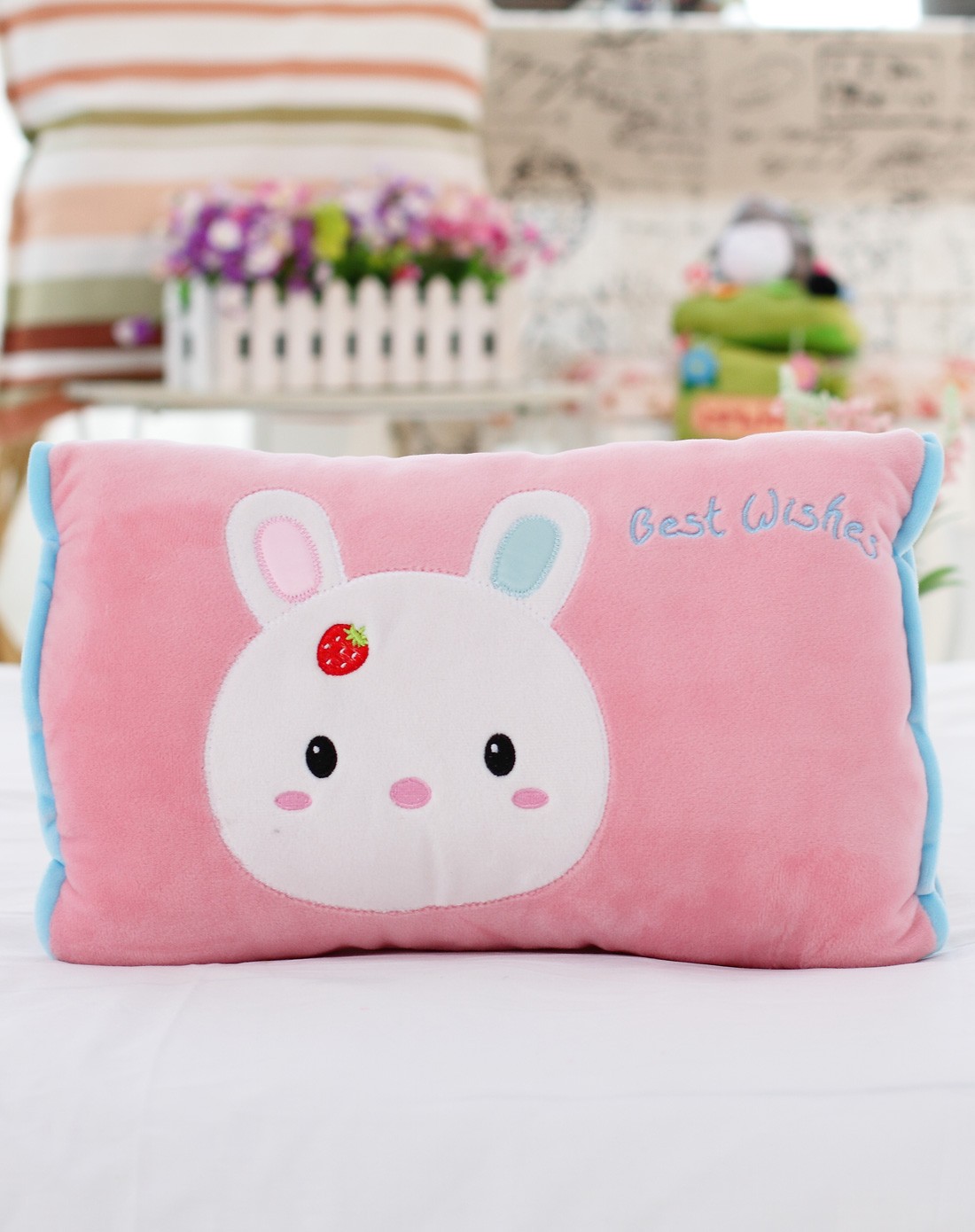 暖手抱枕咪咪兔31cm