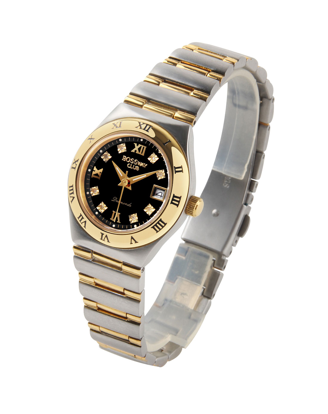 bossway club手表专场 女款成就辉煌真钻石英表