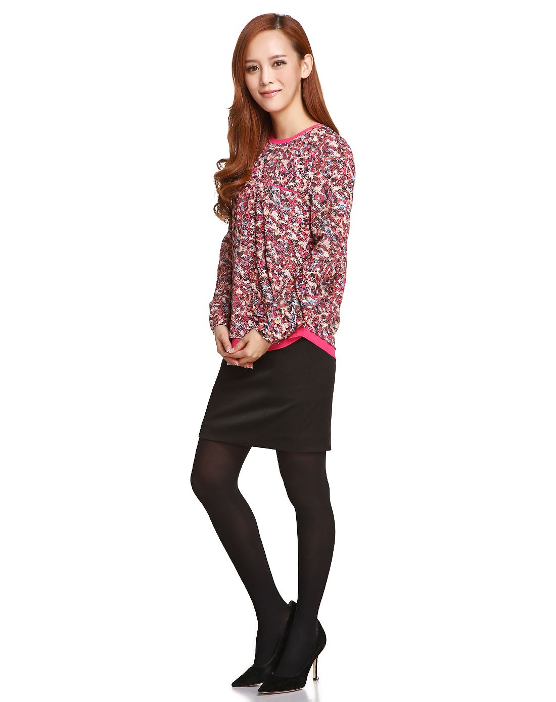 深粉/多色个性百搭长袖衬衣