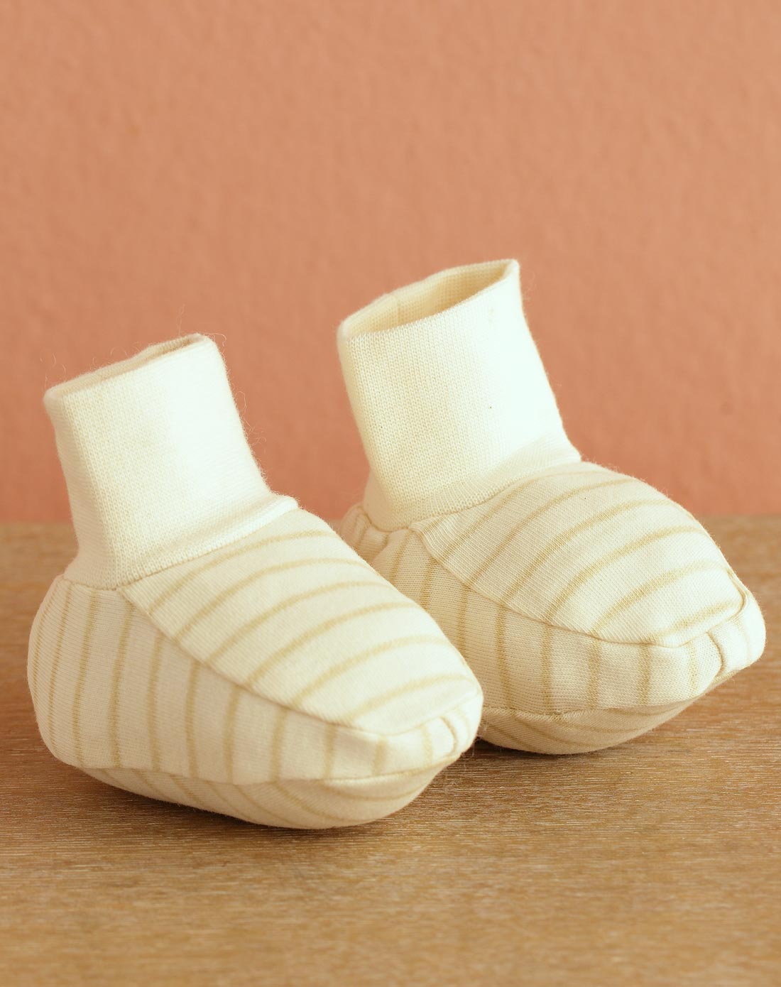 中性宽绿条双面布脚套