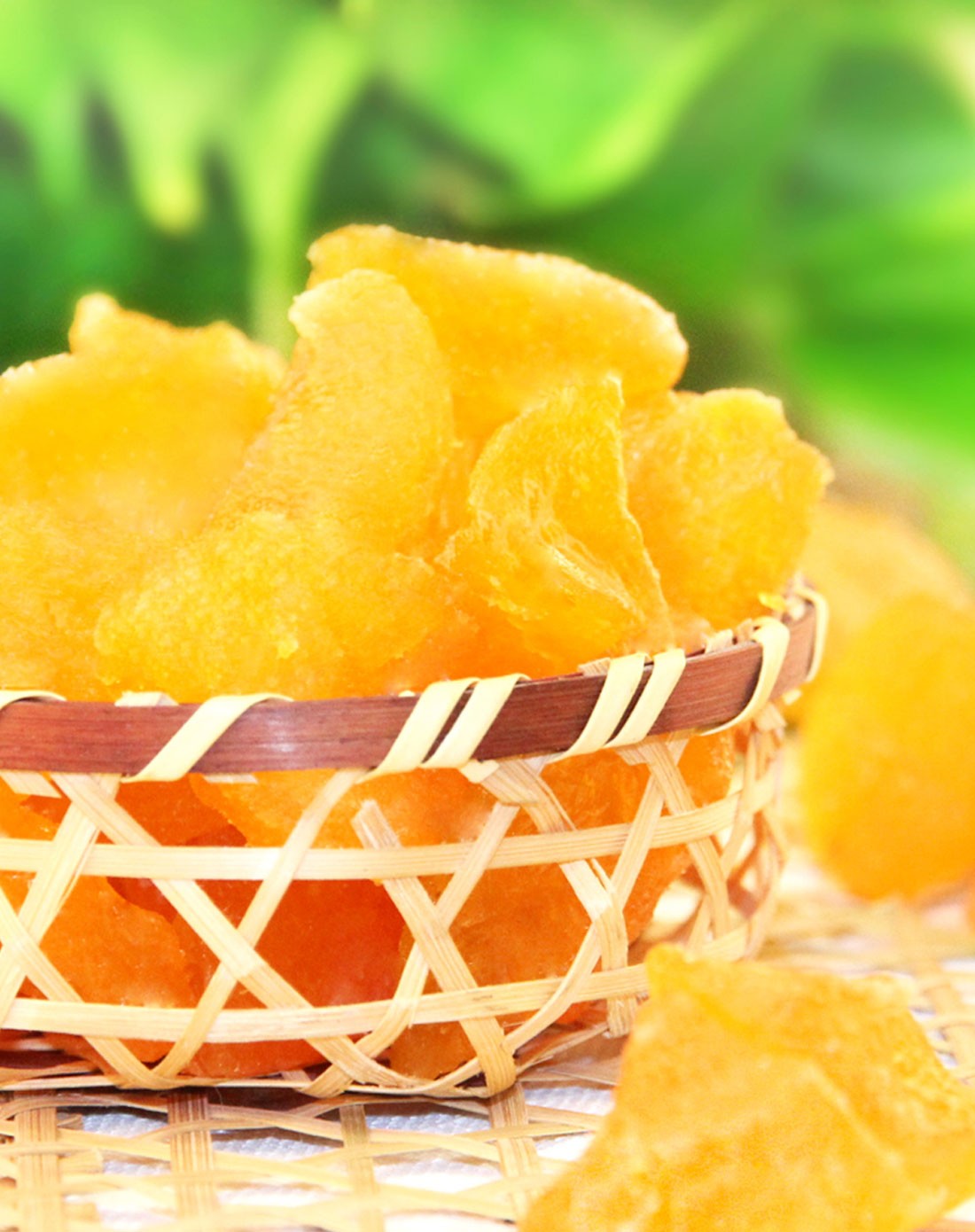 [品质零食]黄桃干100gx4袋 酸甜适口