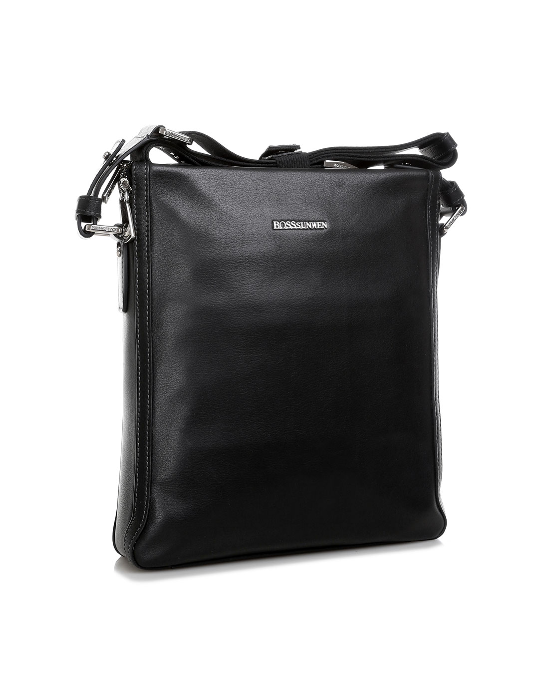 男款黑色时尚商务休闲大气日字包