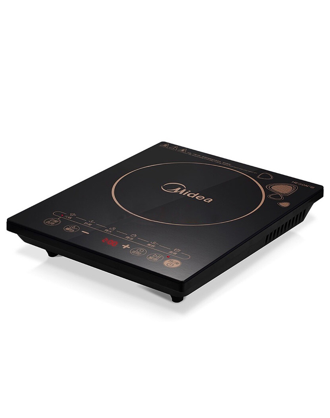 电磁炉4d防水触控过热自动保护,1千小时待机仅需1°电送汤炒锅