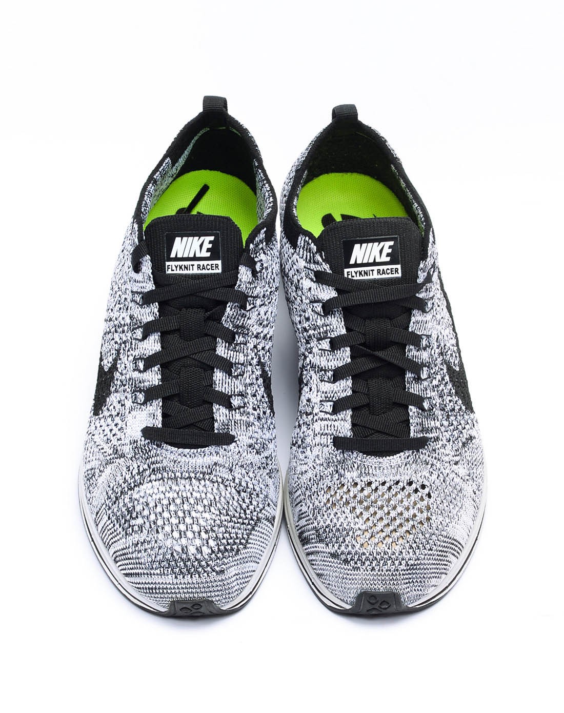 耐克/nike 男款灰色编织鞋面flyknit 跑步鞋