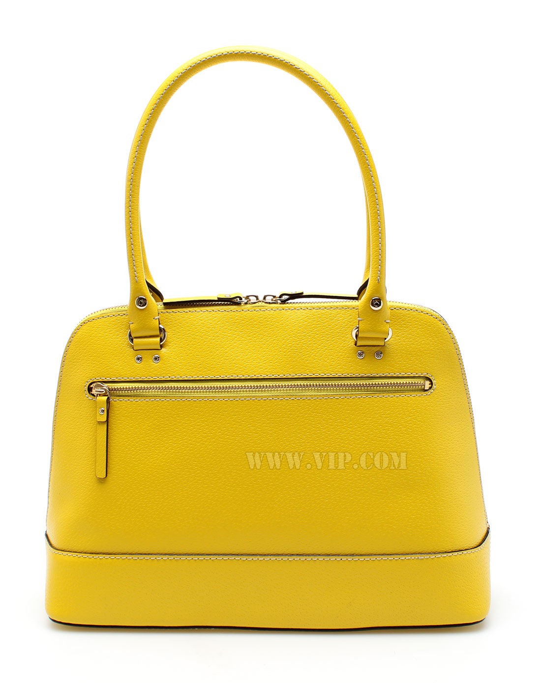 > kate spade 女士经典简洁黄色手提包