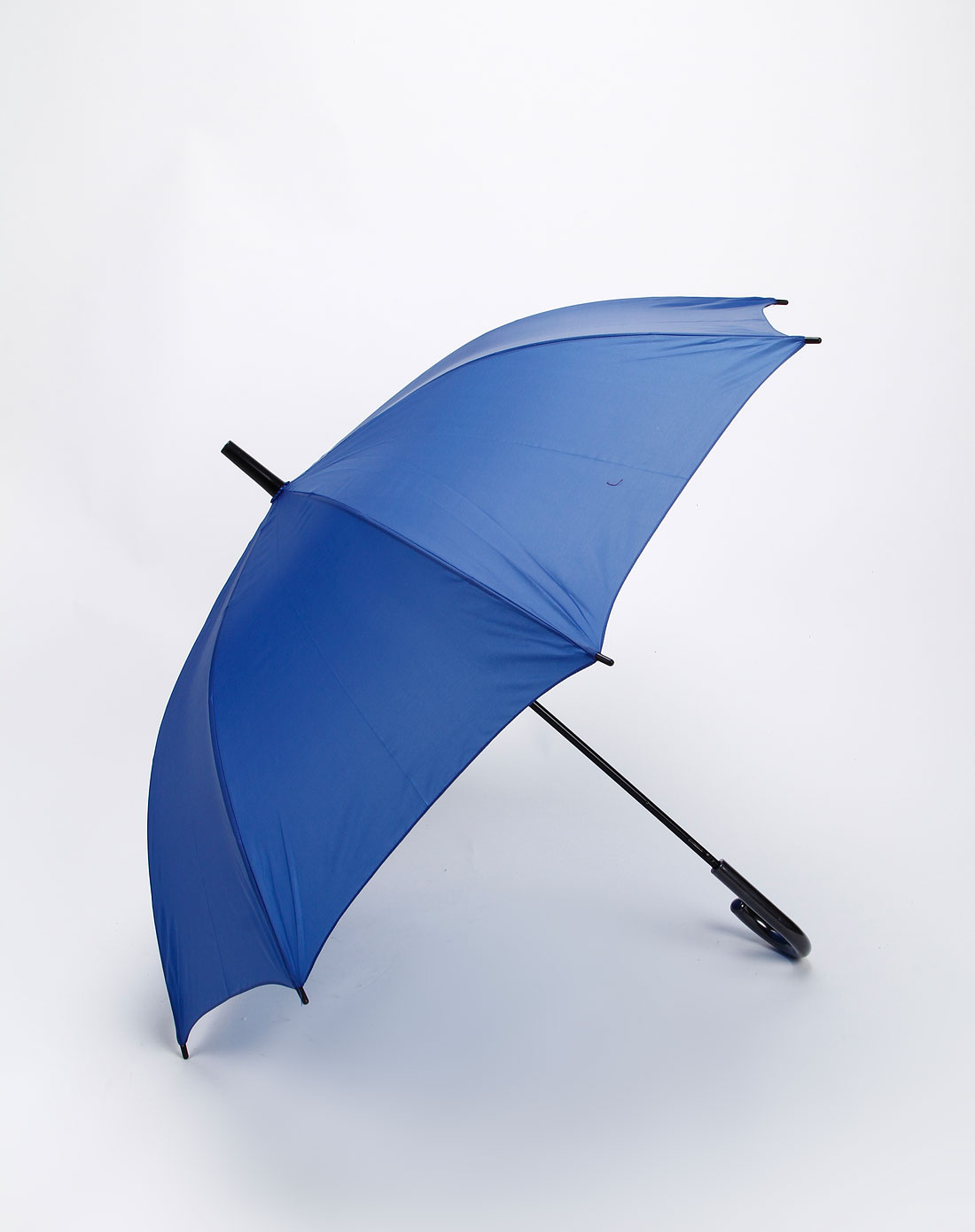 宝蓝色直骨自动商务伞