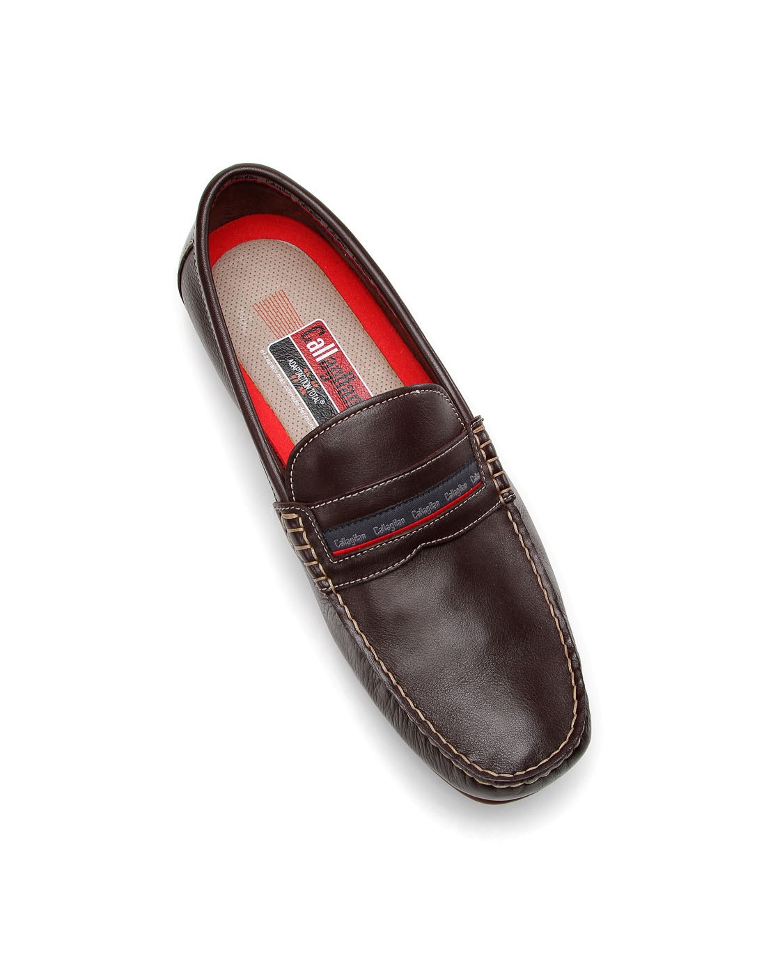 男款咖啡色牛磨砂皮休闲皮鞋