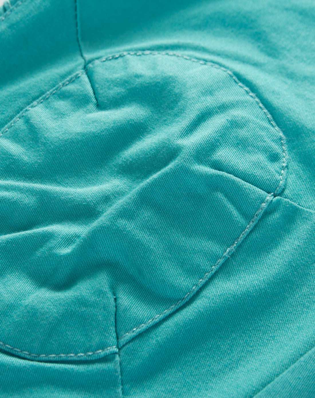 男童灰绿净色休闲裤