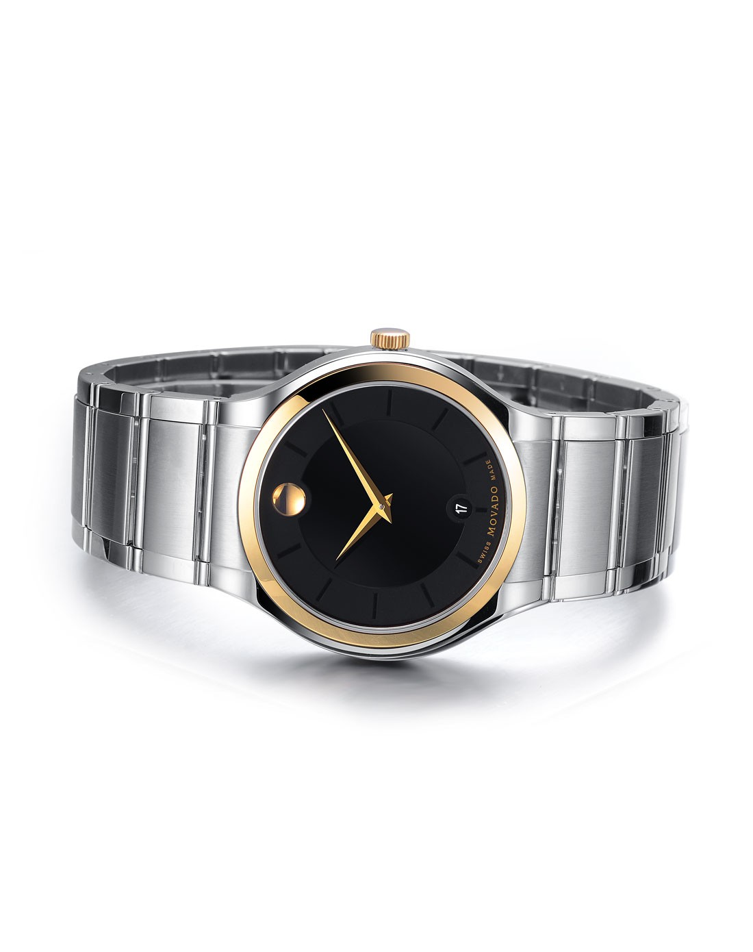 摩凡陀movado 酷爵系列黑色男款0606480