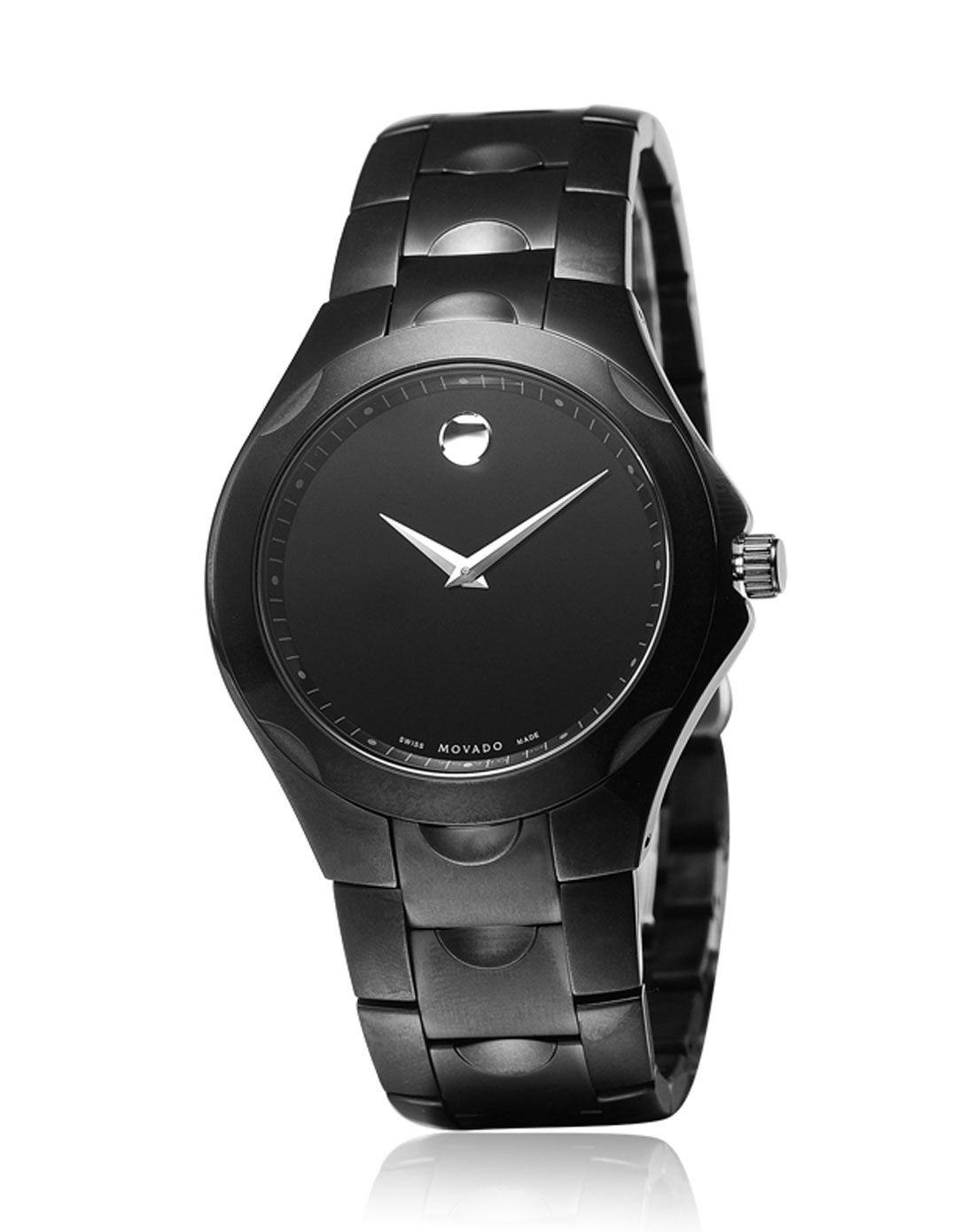 摩凡陀movado 月龙运动款系列黑色男表0606536