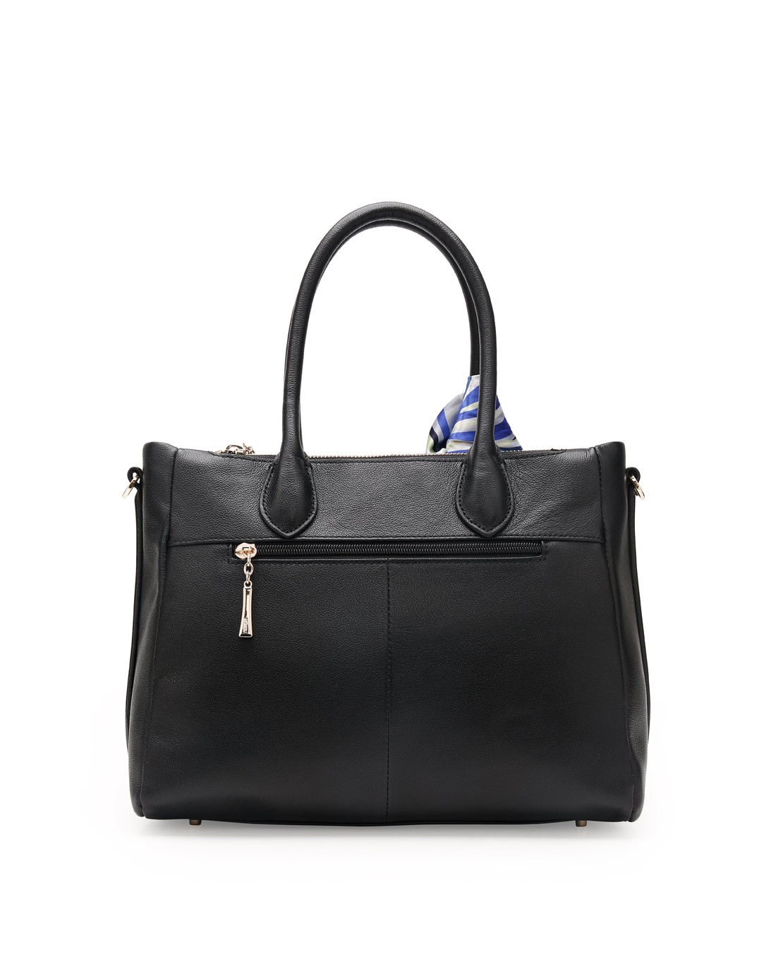 首发新款 女款低奢头层皮黑色手拎包