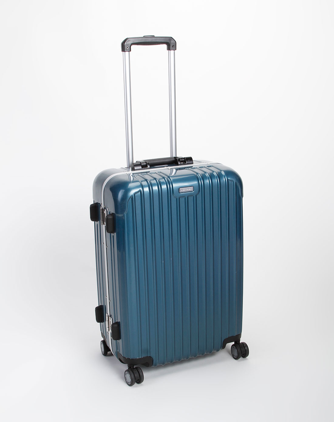 女款槟兰色时尚带轮拉杆箱