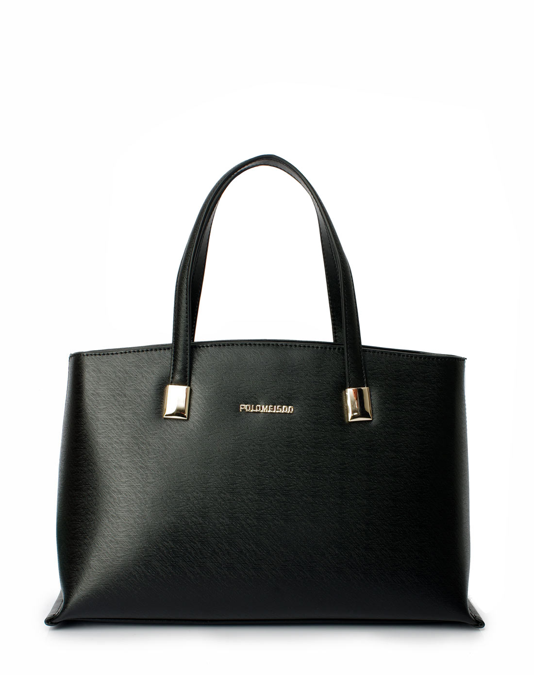 保罗美思得polomeisdo男女包女款黑色牛皮时尚经典百搭女包ab863736