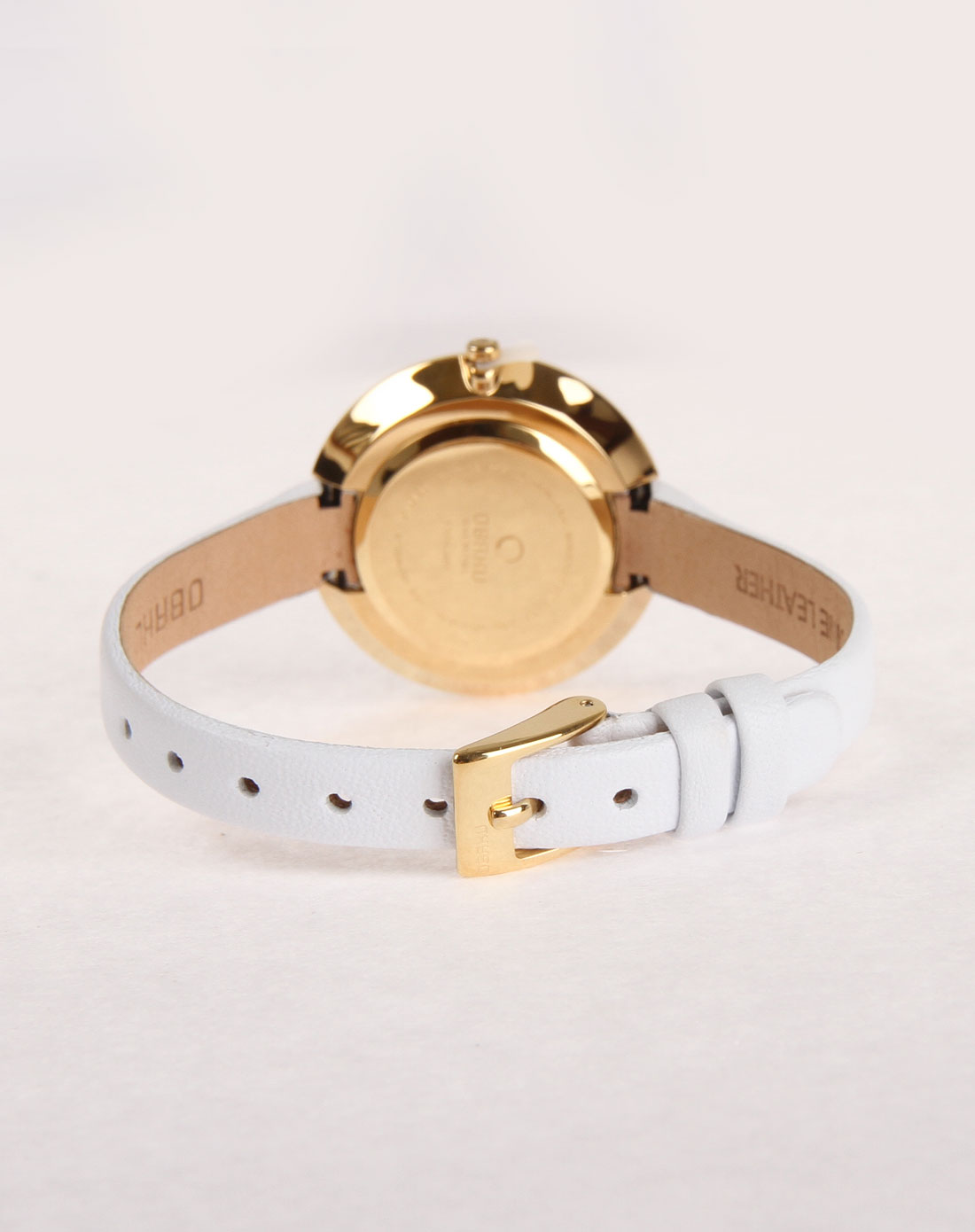 欧柏宝obaku手表专场-超薄石英表个性设计女表v135lgirw