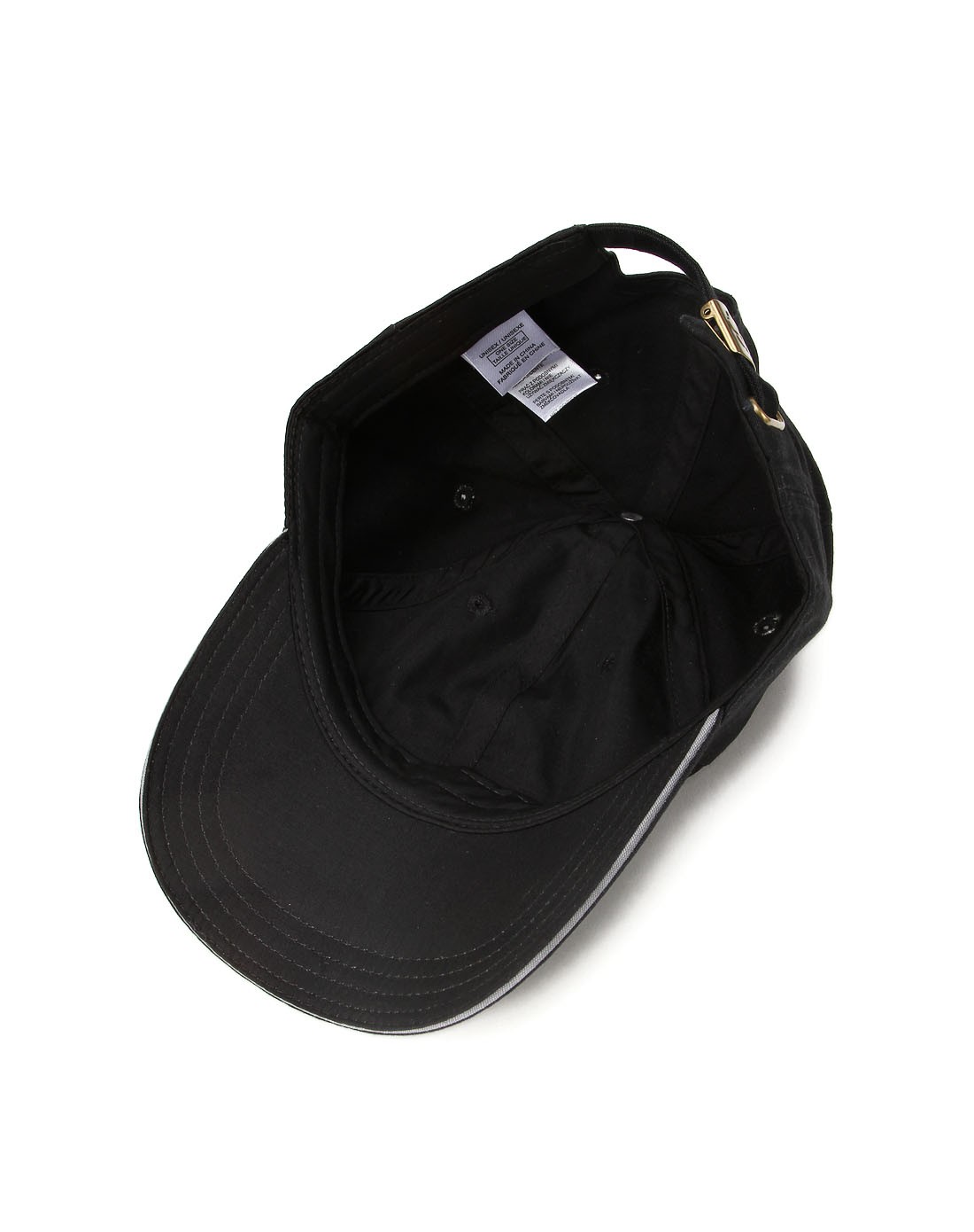 狼爪jackwolfskin户外男女中性款黑色帽子 纯棉舒适轻便1900991-6001